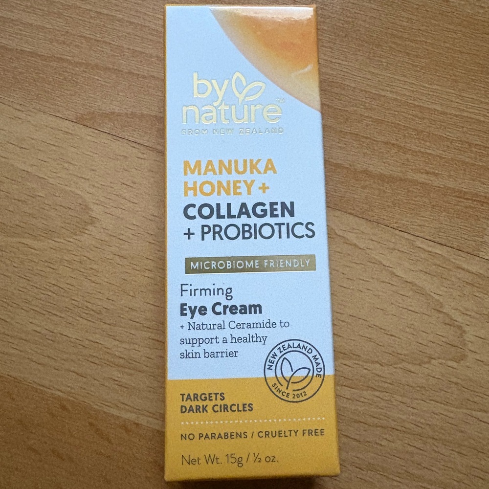 By Nature Manuka Honey Eye Cream -Brand New Never Opened.